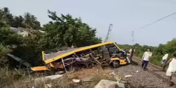 Tragedy in Tamil Nadu: Train Collision Claims Lives of Three Children, Govt Announced a Compensation of ₹5 Lakh Each