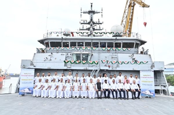 Hindustan Shipyard Limited(HSL) delivers first Indigenous Diving Support Vessel ‘Nistar’ to Indian Navy