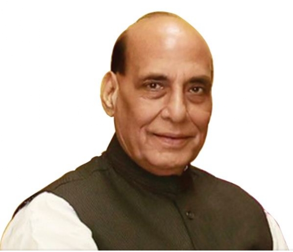 Defence Minister and local MP Rajnath Singh