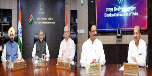ECI Holds High-Level Talks with Nationalist Congress Party, Continues Nationwide Political Outreach Drive