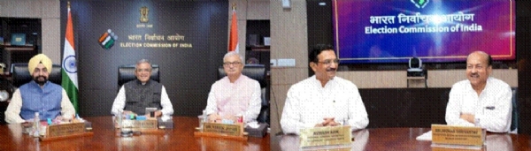 ECI Holds High-Level Talks with Nationalist Congress Party, Continues Nationwide Political Outreach Drive