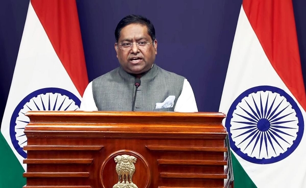 MEA spokesperson Randhir Jaiswal