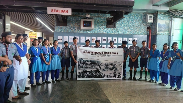 ‘Partition Horrors Remembrance Day’ observed at Sealdah station