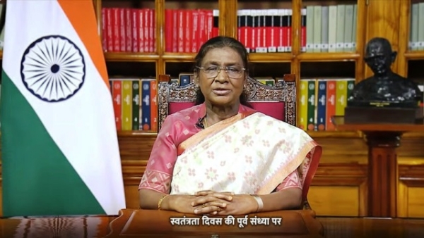 President Droupadi Murmu addresses the nation