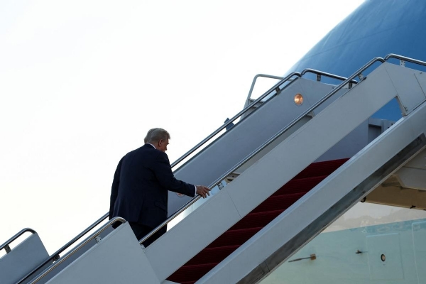 Trump Departs for Alaska
