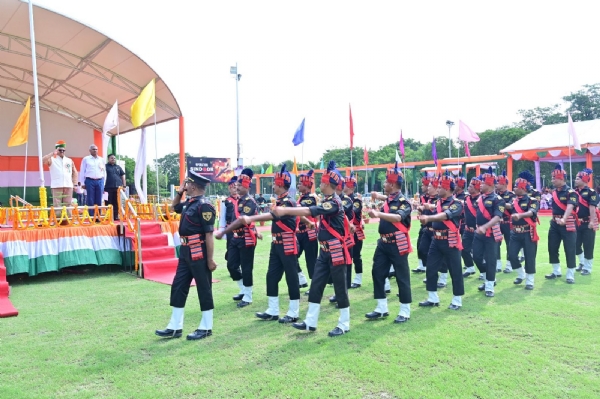 79th Independence Day was celebrated at IFFCO Ghiyanagar Phulpur