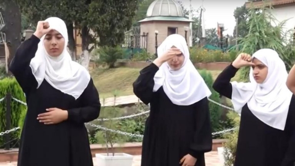 Specially-Abled Students Perform National Anthem In Sign Language In Srinagar On Independence Day