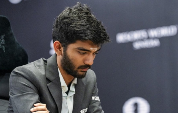 Indian Grandmaster D. Gukesh