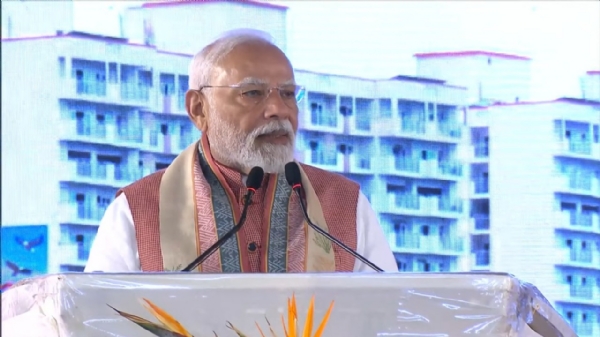 Prime Minister Narendra Modi 184 newly built flats MP