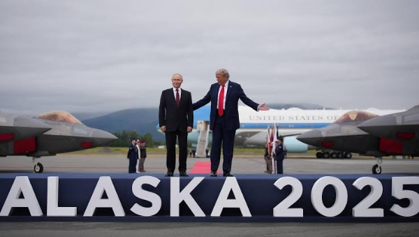 Donald Trump and Vladimir Putin at Alaska Summit 2025