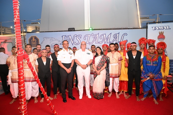 Indian Navy’s INS Tamal Strengthens Strategic Ties During Port Call at Naples
