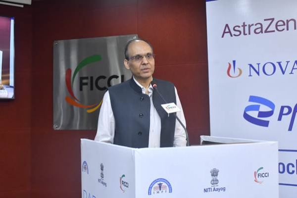 Union Pharmaceuticals Secretary Amit Agrawal At the Rare Diseases Conference 2025 in New Delhi