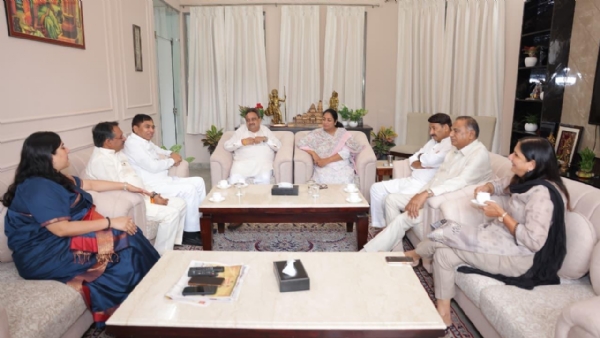 On Thursday, all seven Delhi BJP MPs met Chief Minister Rekha Gupta at her official residence in Civil Lines