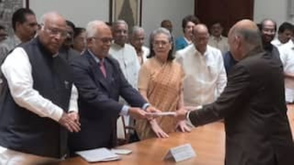 Ex-SC Judge B Sudershan Reddy Files Nomination