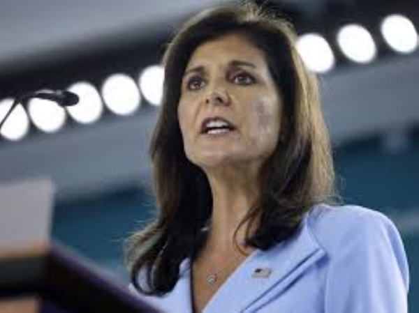 Former US Ambassador to the UN Nikki Haley