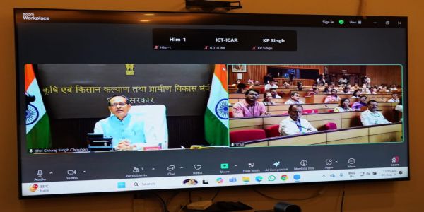 (Lead)Miraculous Transformation in Agriculture Driven by Space Science: Shivraj Singh Chouhan