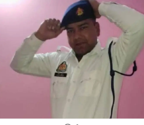 Vipin (31) was managing the police in front of IPEM College on Delhi Meerut Expressway