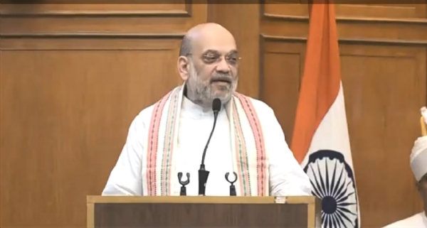 Union Home Minister Amit Shah, while addressing the All India Speakers’ Conference at the Delhi Assembly on August 24,2025.