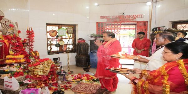 Governor concludes Cachar district visit Attends blood donation camp; Visits Ramakrishna Mission Sevashram