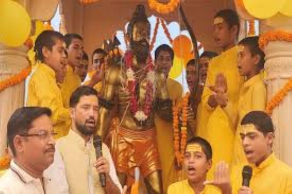 Cultural revival of Sambhal via installation of Lord Parshuram statue