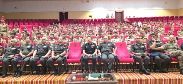 Selection Centre East conducted a motivational lecture for National Cadet Corps (NCC) cadets