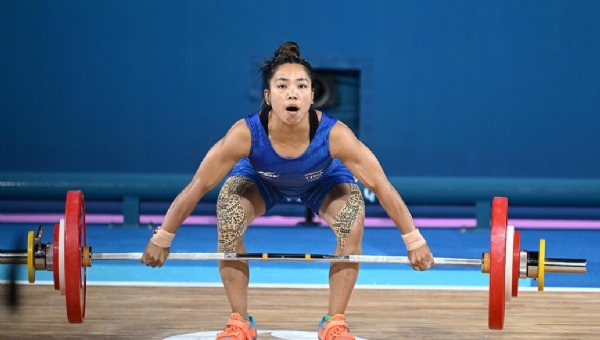 India’s star weightlifter and Olympic silver medallist Mirabai Chanu