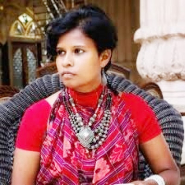 File photo of poet Jacinta Kerketta