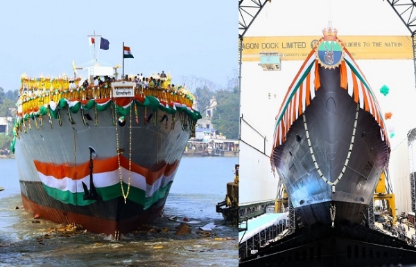 INS Udaygiri and INS Himgiri
