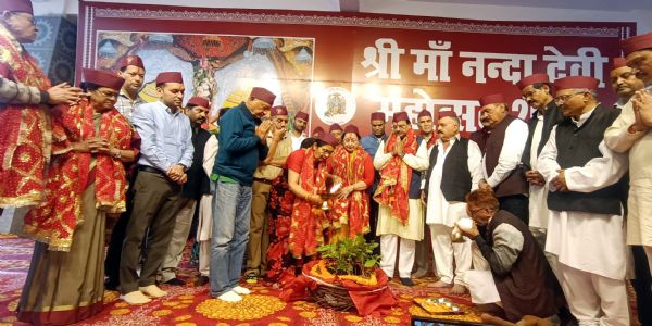 Historic 123rd Nanda Devi Festival Begins with Grandeur in Nainital