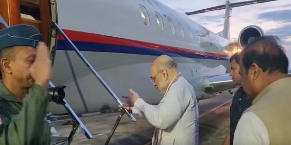 After two-day trip to Assam, Amit Shah returns to Delhi