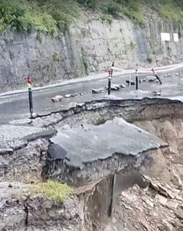 Land slide in North Bengal