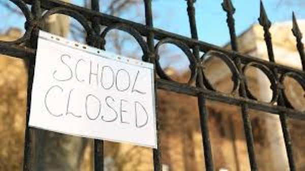 DM announced the closure of all government and private schools