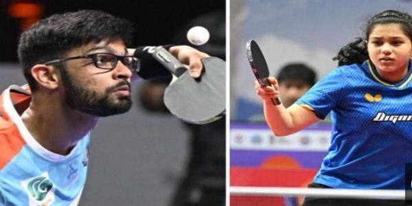 WTT Star Contender: Manush-Diya pair finishes as runners-up in mixed doubles