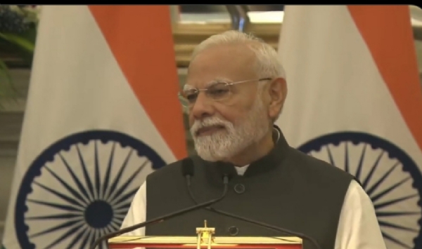 PM Modi Addressing the Press Meet