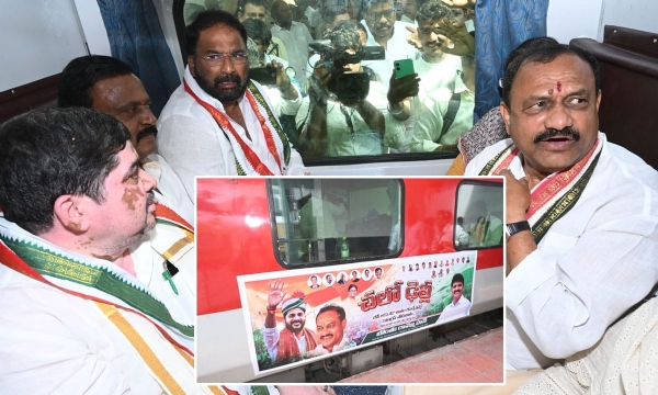 Telangana Congress Delegation Heads to Delhi Amid Backward Class Quota Protests