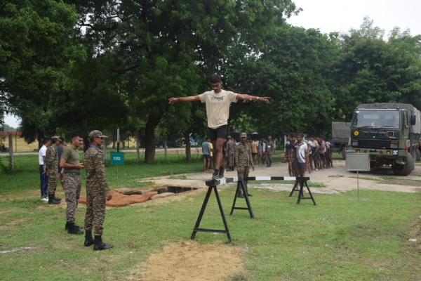 Agniveer Recruitment Rally organized by Army Recruiting Office (ARO) Amethi commenced today
