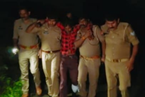 Man accused of abducting & raping minor shot & arrested