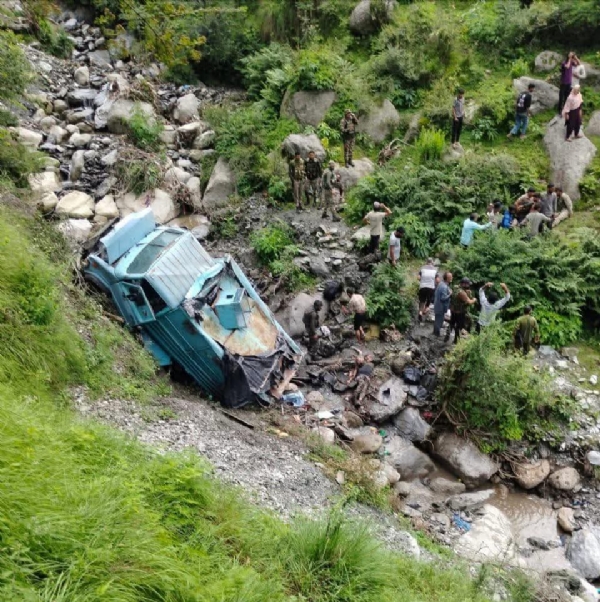 3 CRPF personnel killed, 10 injured as vehicle falls into gorge at Basantgar