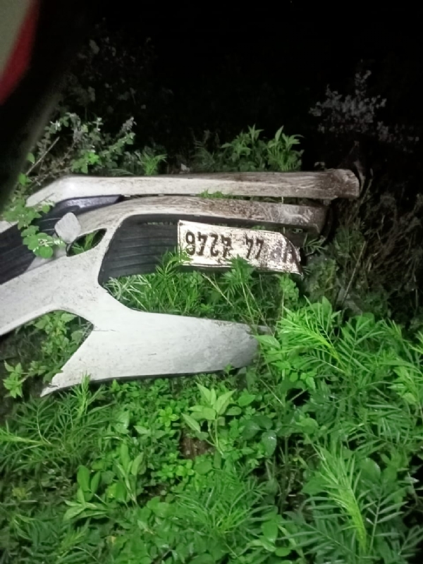 Car plunges into gorge; six dead.