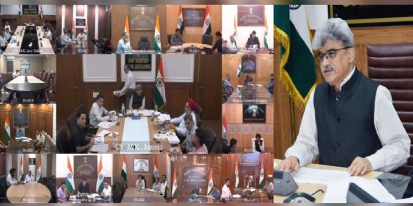 CS Atal Dulloo Assesses Preparedness For Implementation Of e-Office At Tehsil Level