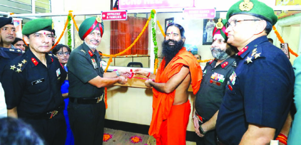 Historic MoU Signed for Free Healthcare of Ex-Servicemen at Patanjali