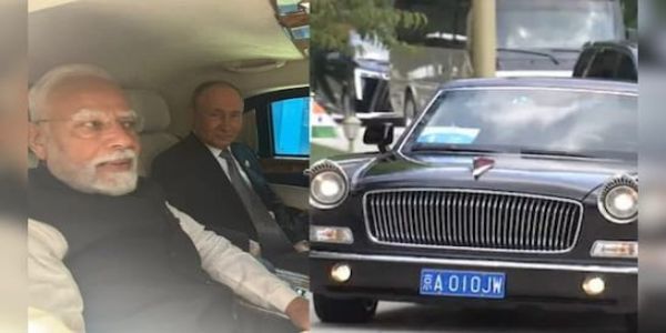 PM Modi Arrives at SCO Summit in Xi Jinping’s Iconic Car, Departs with Putin in Russian Limousine