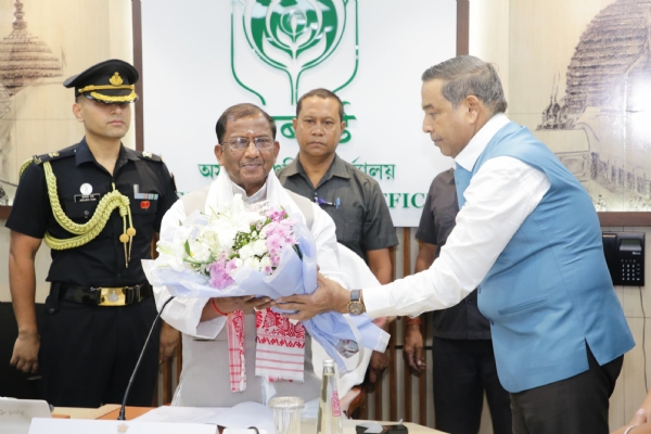 Governor Laxman Prasad Acharya Chairing 48th State Managing Committee Meeting on Armed Forces Flag Day Fund.
