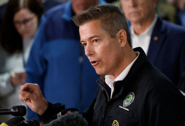 Acting Nasa administrator Sean Duffy has said that beating China in the space race was“critically important”