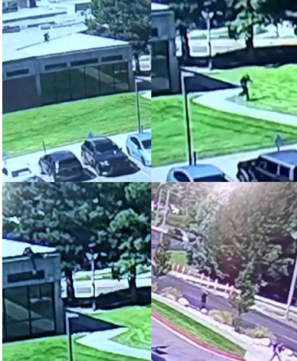Authorities Release New Video of Suspect Fleeing Scene After Killing Charlie Kirk Authorities Release New Video of Suspect Fleeing Scene After Killing Charlie Kirk