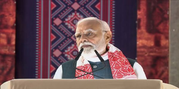 Congress Left Northeast with Violence and Division, Says PM Modi in Assam Rally