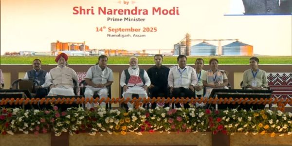 (Updated)PM Modi Launches Assam’s Bioethanol Revolution, Lays Foundation for State-of-the-Art Polypropylene Plant to Propel Energy and Industrial Growth
