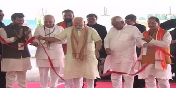 PM Modi Inaugurates Purnia Airport Terminal, Launches Key Development Projects Across Bihar