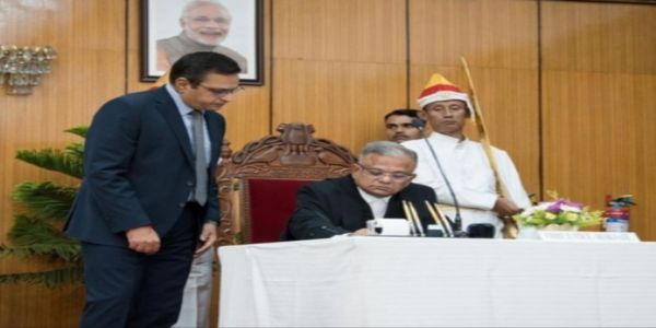 Justice M Sundar assumes charge as Chief Justice of Manipur High Court