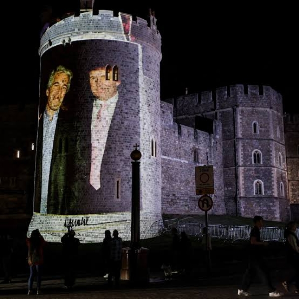 Protesters Project Trump-Epstein Images on Windsor Castle; Four Arrested Amid UK State Visit